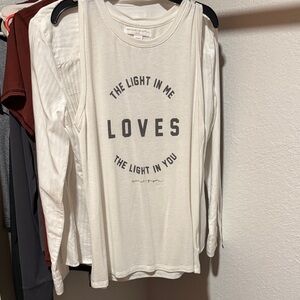 Spiritual Gangster White Tank Top